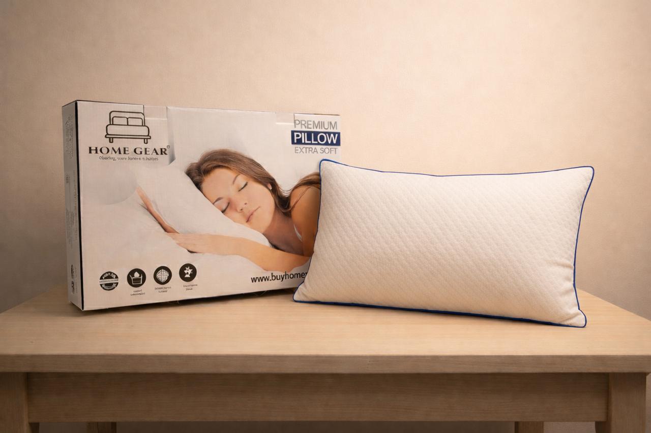 Home Gear Premium Pillow – Luxury Comfort with Superior Microfiber