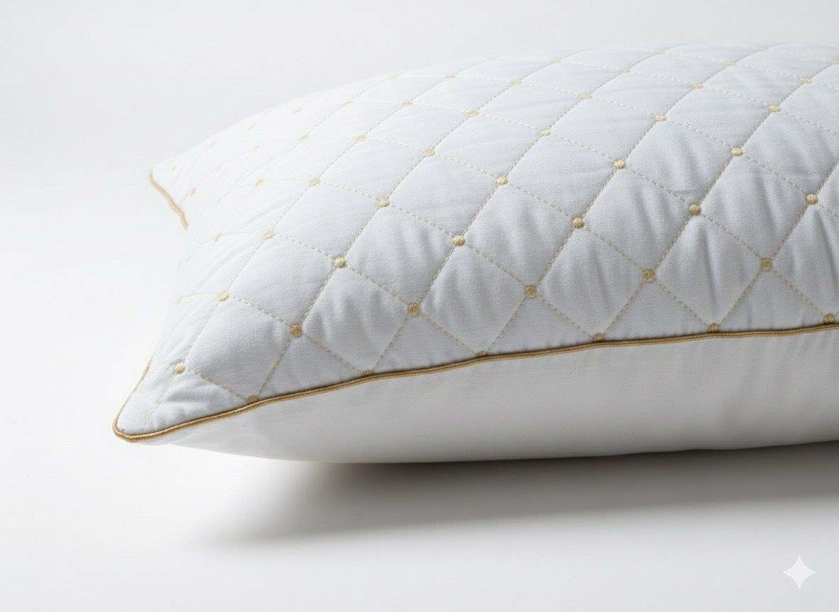 Quilted Pillow – Enhanced Support & Structured Comfort | Home Gear