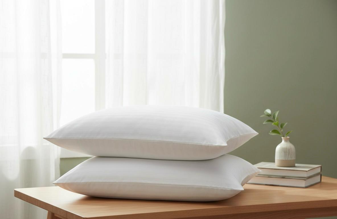 Lemon Pillow Pair – Soft & Supportive Daily Comfort Pillows (Set of 2) | Home Gear