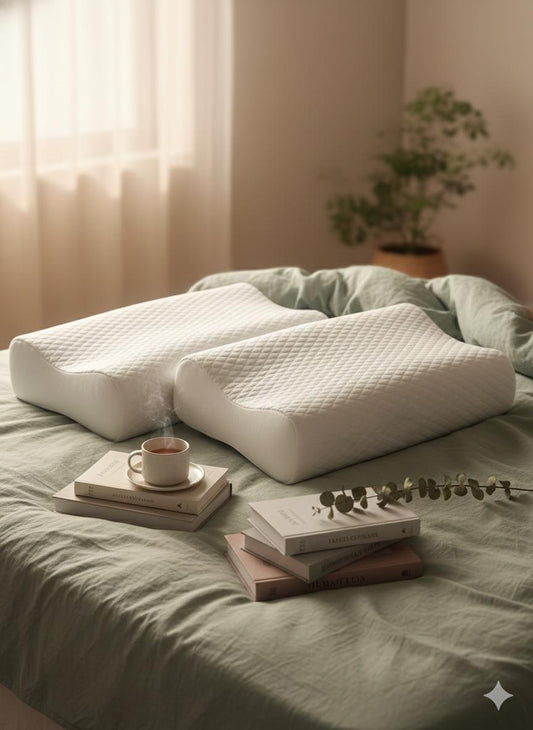 Home Gear Memory Contour Pillow – Orthopedic Neck Support